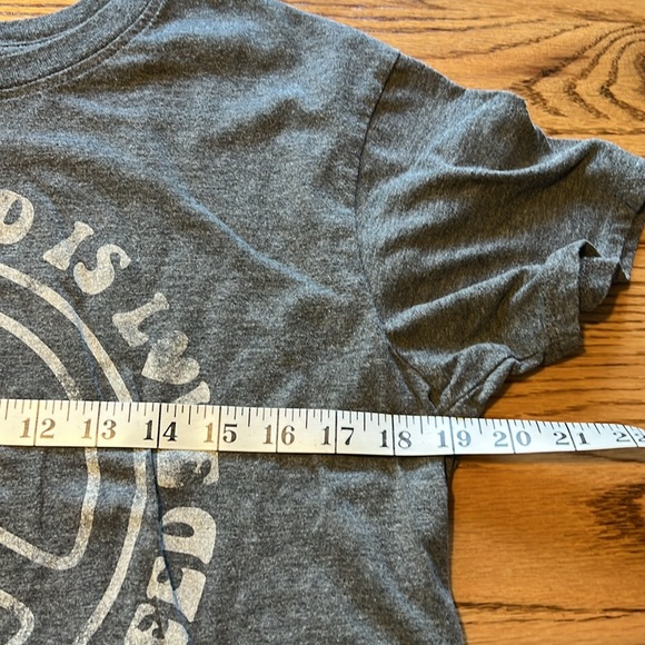 Lennon and McCartney graphic tee. Grey. All you need is live. Large - Picture 3 of 4